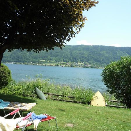 Anna Seeblick Appartement, Haus Haensel&Gretel Am Ossiachersee Mit Direktem Seezugang, Hallenbad Bodensdorf Eksteriør billede