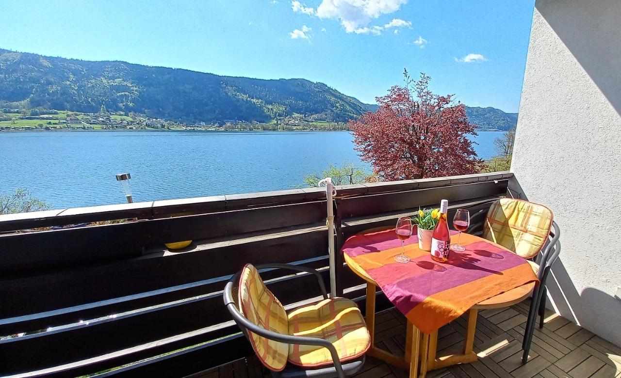 Anna Seeblick Appartement, Haus Haensel&Gretel Am Ossiachersee Mit Direktem Seezugang, Hallenbad Bodensdorf Eksteriør billede