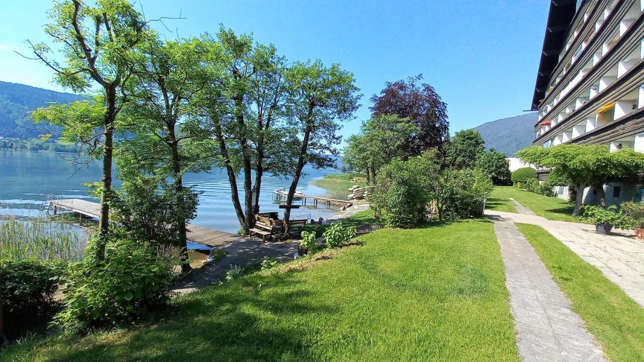 Anna Seeblick Appartement, Haus Haensel&Gretel Am Ossiachersee Mit Direktem Seezugang, Hallenbad Bodensdorf Eksteriør billede