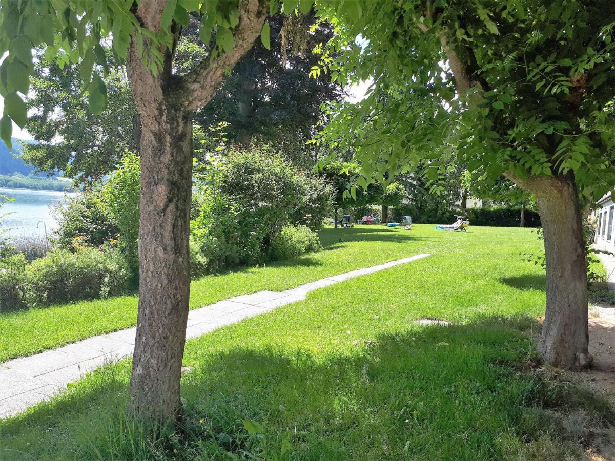 Anna Seeblick Appartement, Haus Haensel&Gretel Am Ossiachersee Mit Direktem Seezugang, Hallenbad Bodensdorf Eksteriør billede