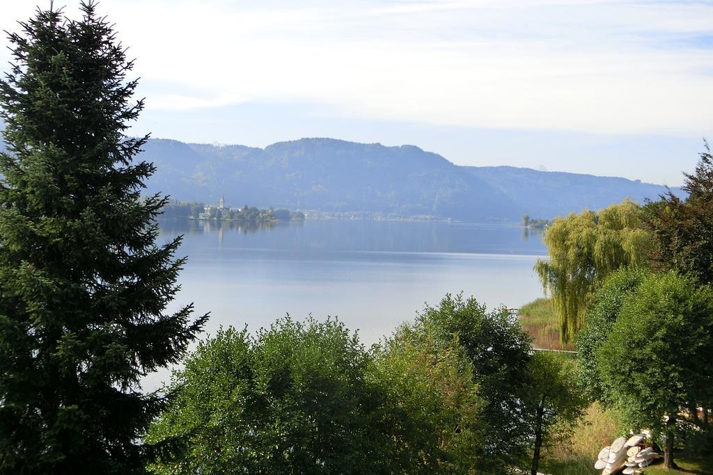 Anna Seeblick Appartement, Haus Haensel&Gretel Am Ossiachersee Mit Direktem Seezugang, Hallenbad Bodensdorf Eksteriør billede
